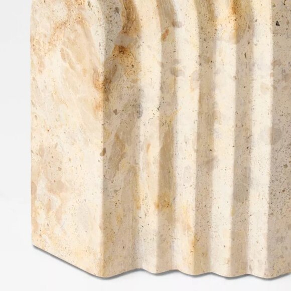 Set of 2 Marble Tiered Bookends - Threshold Studio McGee - Target Spring 2025 - Picture 3 of 7